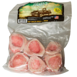 Tucker's Raw Frozen Beef Bone 1" Dog Treat for Toy Breeds, 6 pack - Mutts & Co.