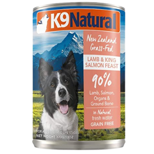 K9 Natural Lamb & King Salmon Feast Canned Dog Food 13oz - Mutts & Co.