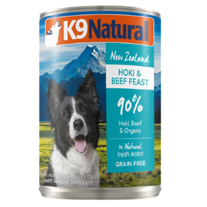 K9 Natural Grain Free Hoki & Beef Canned Dog Food 13oz - Mutts & Co.