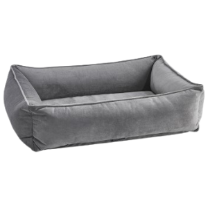 Bowsers Urban Lounger Dog Bed Microvelvet Dusk - Mutts & Co.