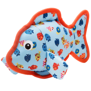 The Worthy Dog Fish Dog Toy - Mutts & Co.