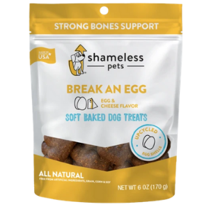 Shameless Pets Soft-Baked Break an Egg Biscuits for Dogs, 6oz - Mutts & Co.