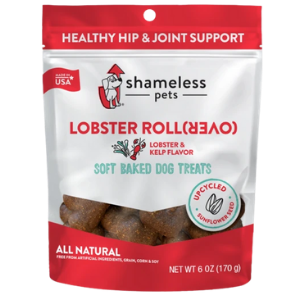 Shameless Pets Soft-Baked Lobster Rollover Biscuits for Dogs, 6oz - Mutts & Co.
