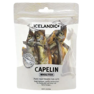 Icelandic+ Dehydrated Capelin Whole Fish For Cats, 1.5oz - Mutts & Co.