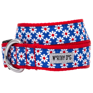 The Worthy Dog Daisies Dog Collar - Mutts & Co.