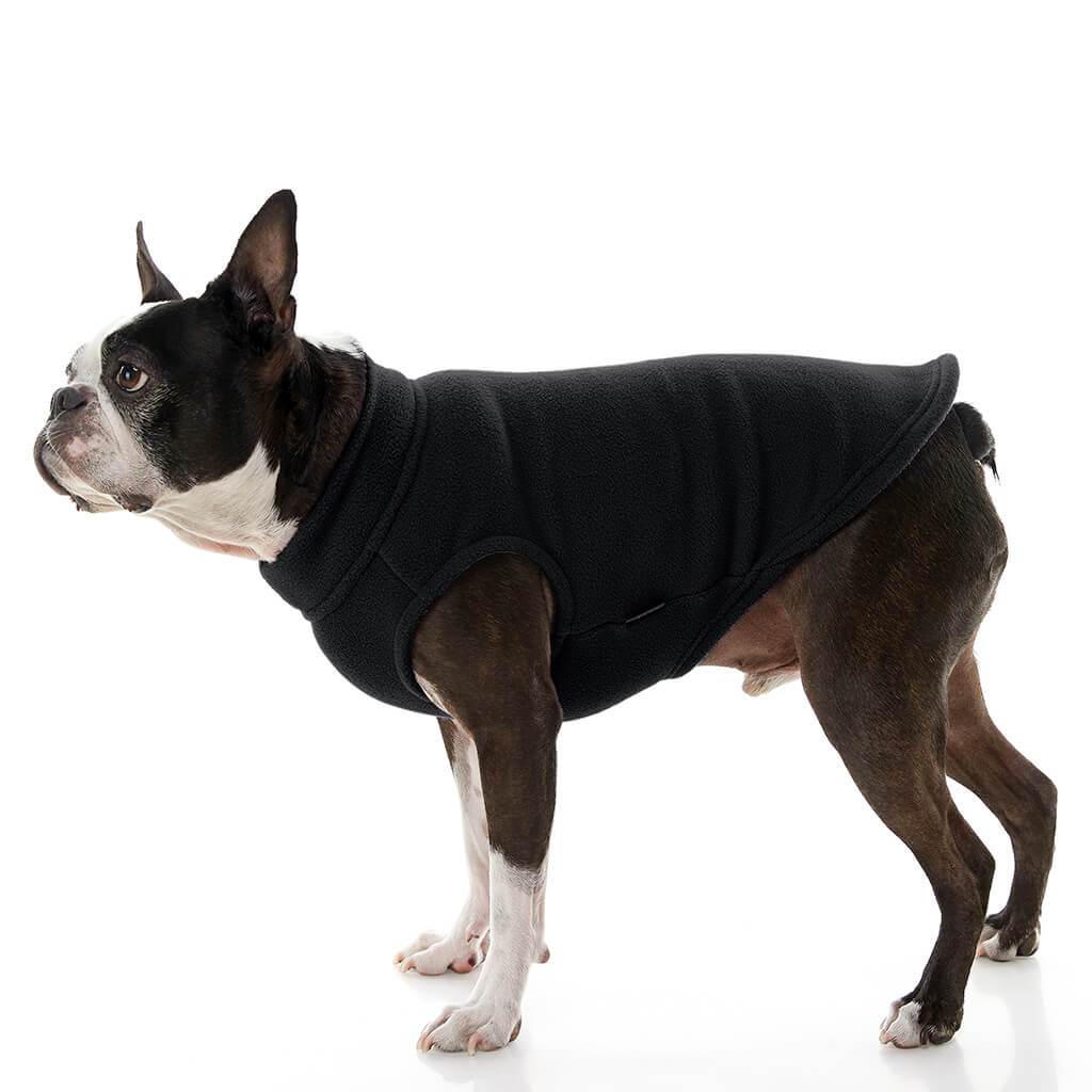 Gooby Stretch Fleece Vest Gray - Mutts & Co.