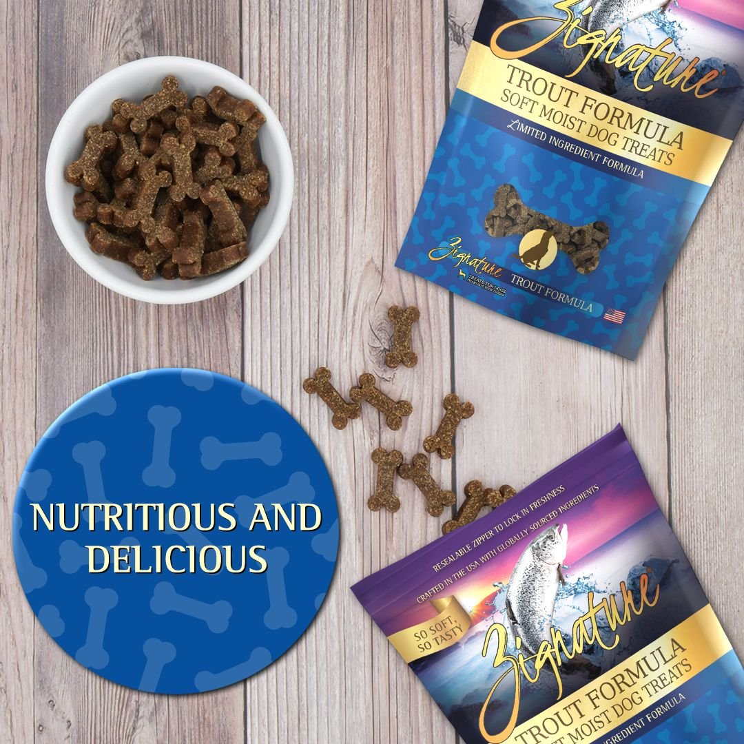 Zignature dog outlet treats