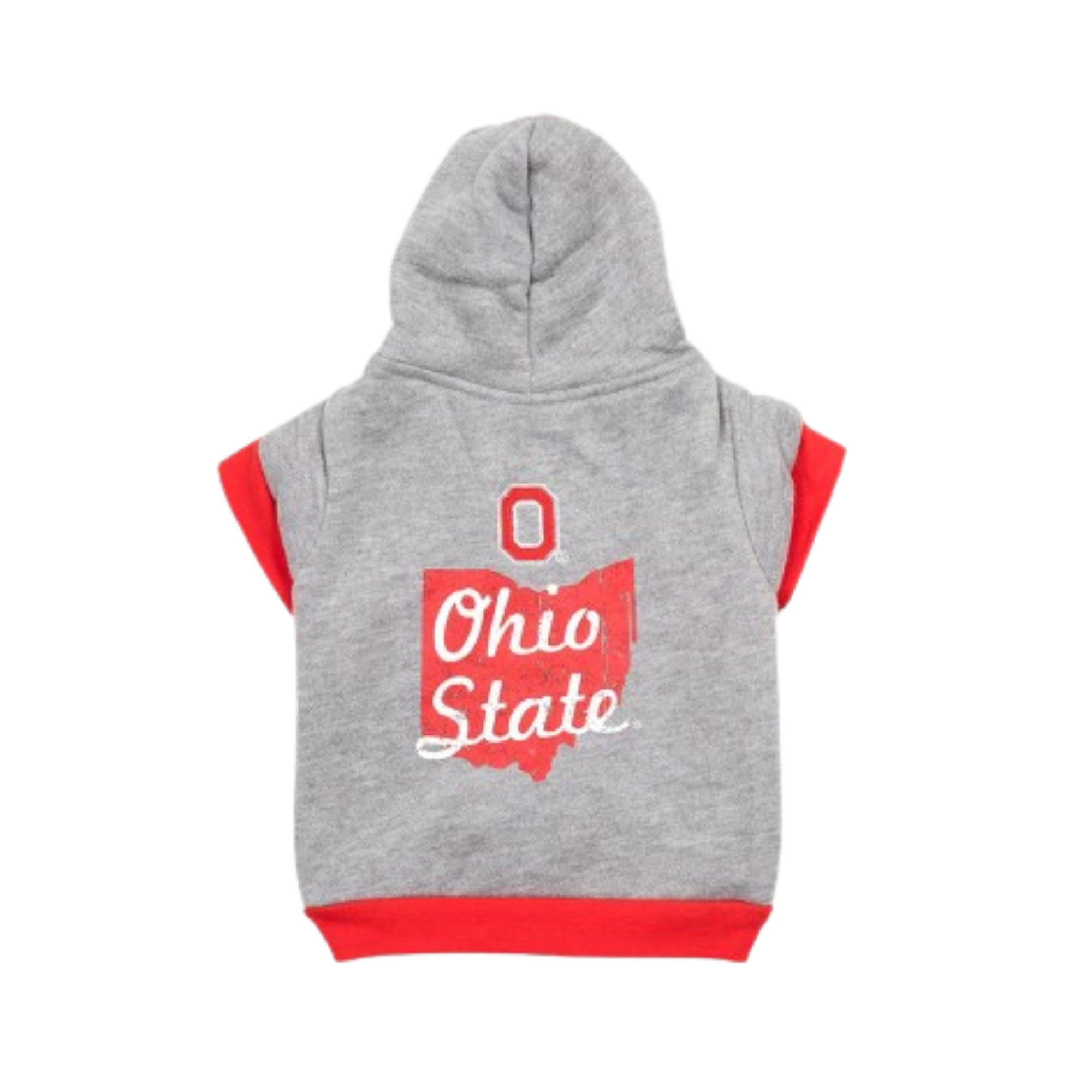 The Worthy Dog Ohio State - State Of Ohio Hoodie for Dogs - Mutts & Co.