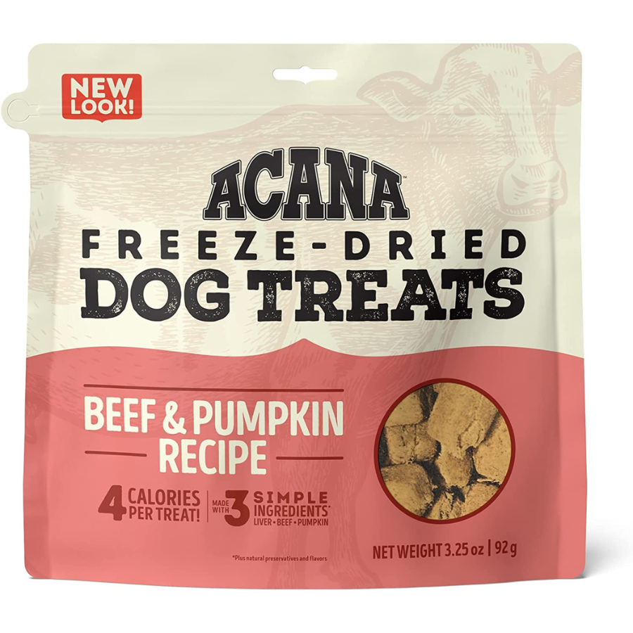 Acana Singles Freeze-Dried Beef & Pumpkin Dog Treats - Mutts & Co.