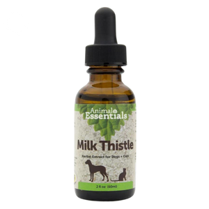 Animal Essentials Milk Thistle Herbal Extract for Cat & Dog 2 Oz - Mutts & Co.