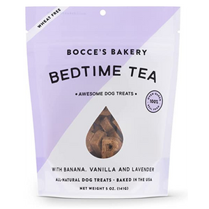Bocce's Bakery Wellness Biscuits Bedtime Tea Dog Treats, 5 oz - Mutts & Co.