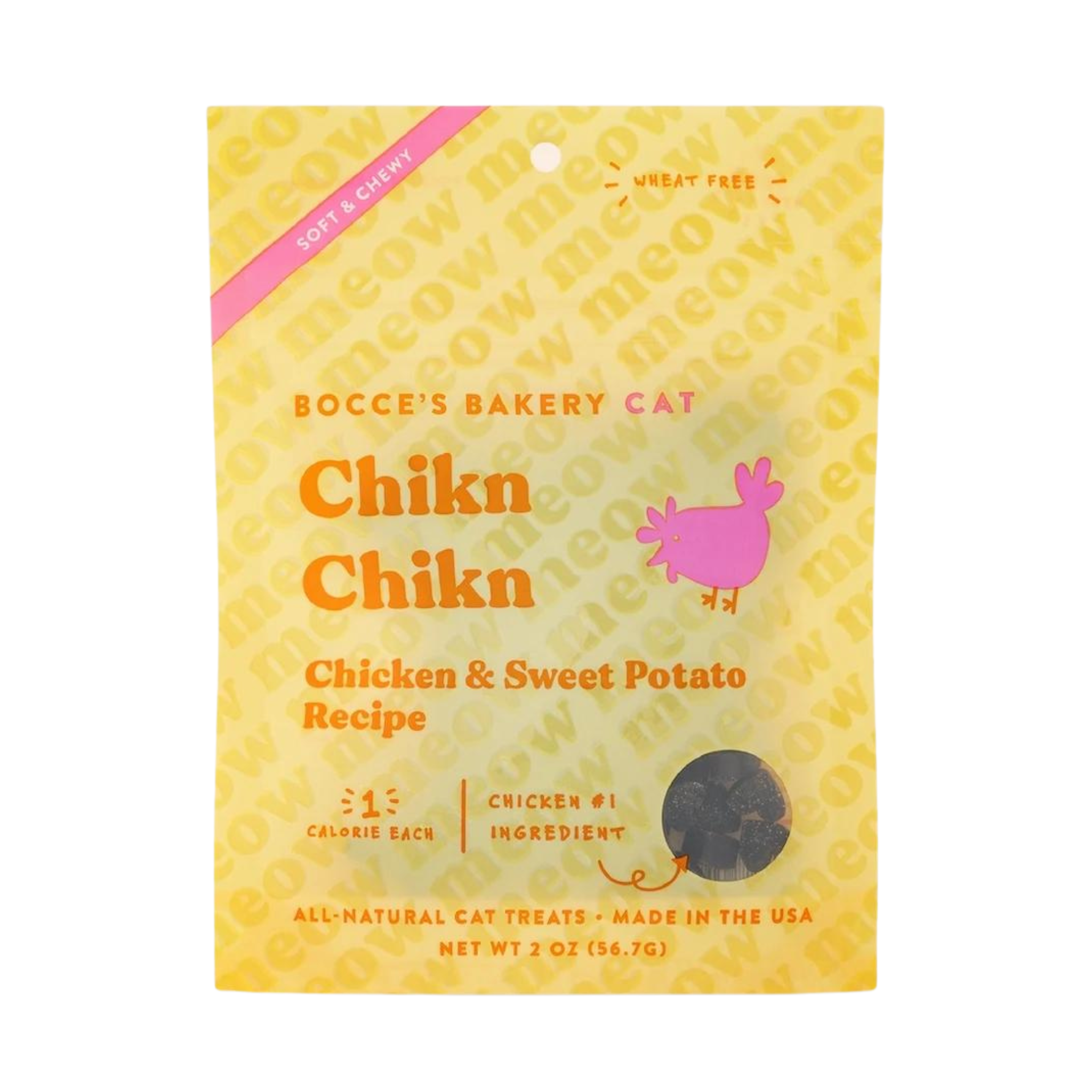 Bocce's Bakery Soft & Chewy Chikn Chikn Cat Treats 2oz - Mutts & Co.