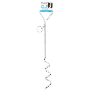 Boss Pet Spiral Tie-Out Stake 18" - Mutts & Co.