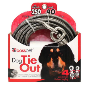 Boss Pet XX-Large Dog Tie-Out - Mutts & Co.