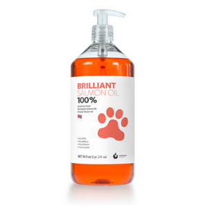 Brilliant Salmon Oil Dog and Cat Supplement - Mutts & Co.