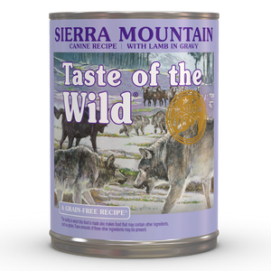 Taste Of The Wild Sierra Mountain Canned Dog Food 13.2oz - Mutts & Co.