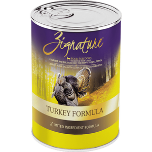 Zignature Turkey Limited Ingredient Formula Canned Dog Food 13oz - Mutts & Co.
