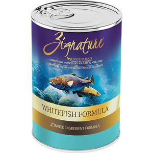 Zignature Whitefish Limited Ingredient Formula Canned Dog Food 13oz