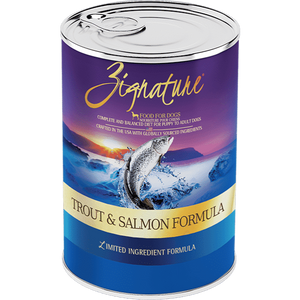 Zignature Trout & Salmon Limited Ingredient Formula Canned Dog Food 13oz