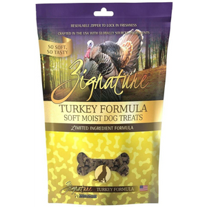 Zignature Turkey Formula Soft & Chewy Dog Treats 4 oz
