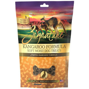 Zignature Kangaroo Formula Soft & Chewy Dog Treats 4 oz