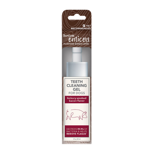 TropiClean Enticers Bacon Teeth Cleaning Gel 2 oz - Mutts & Co.