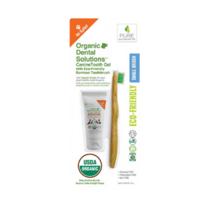Pure and Natural Pet Organic Dental Solutions -  Small Dog Kit - Mutts & Co.