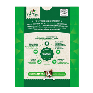 Greenies Grain-Free Dental Dog Treat Tub, 27-oz - Mutts & Co.