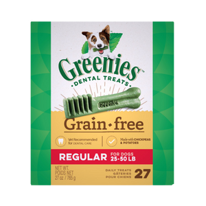 Greenies Grain-Free Dental Dog Treat Tub, 27-oz - Mutts & Co.