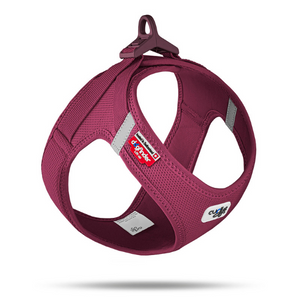Curli Clasp Air-Mesh Vest Dog Harness Ruby - Mutts & Co.