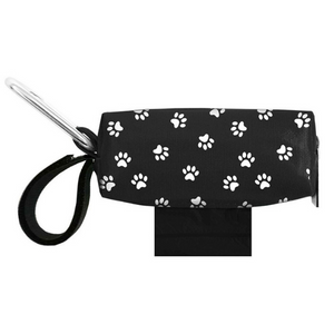 Doggie Walk Bags Duffel Bag for Dogs Black Paws - Mutts & Co.