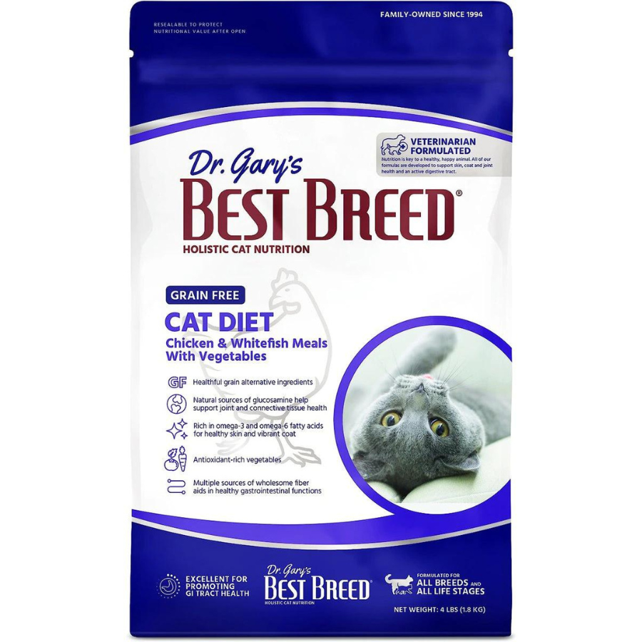 Dr. Gary's Best Breed Holistic Grain-Free All Life Stages Dry Cat Food