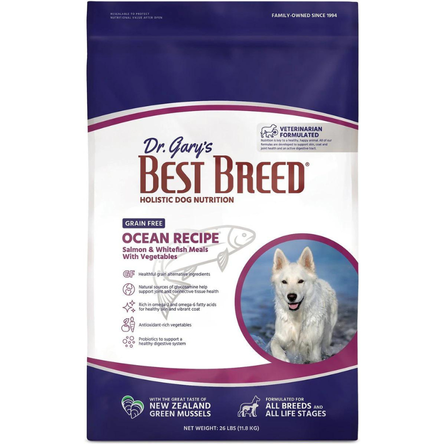 Dr. Gary's Best Breed Holistic Grain-Free Ocean Recipe Dry Dog Food