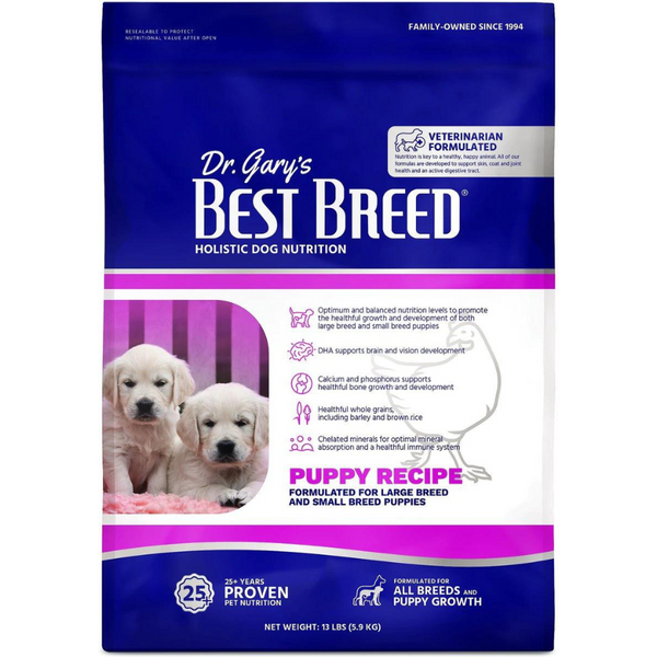 Holistic large clearance breed puppy food