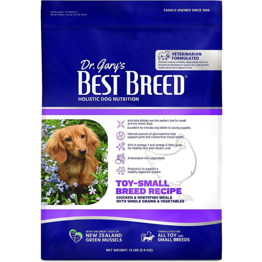 Dr. Gary's Best Breed Small Breed Grains & Vegetables Dry Dog Food - Mutts & Co.