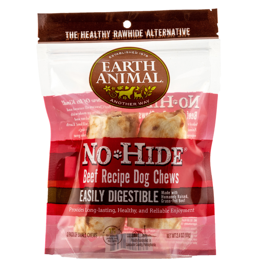 Earth Animal No-Hide Beef Chew 2PK