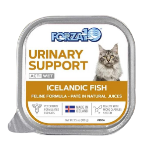 Forza10 Nutraceutic Actiwet Urinary Support Icelandic Fish Recipe Wet Cat Food 3.5 oz - Mutts & Co.