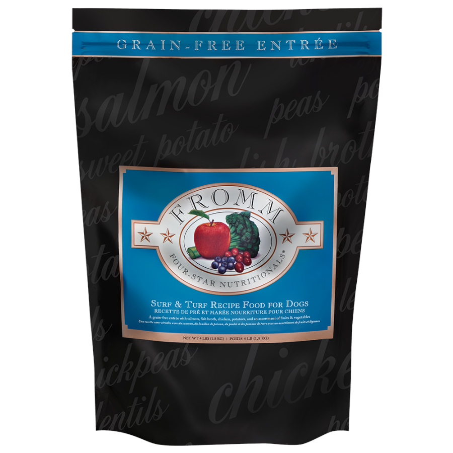 Fromm Four-Star Grain-Free Surf & Turf Dog Food - Mutts & Co.