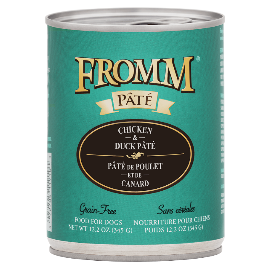 Fromm Gold Duck & Chicken Pate Canned Dog Food 12.2oz