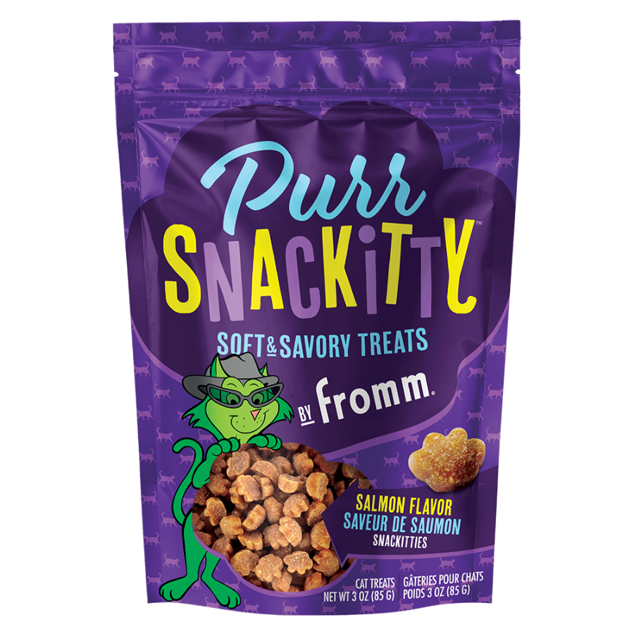 Fromm Purrsnackitty Salmon Soft Cat Treats 3 oz