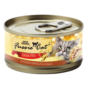 Fussie Cat Premium Chicken Formula In Gravy Cat Food, 2.82-oz