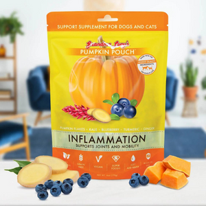 Grandma Lucy's Pumpkin Pouch Inflammation Support for Dog and Cat 6oz bag - Mutts & Co.