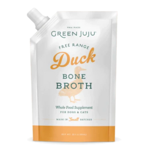 Green Juju Duck Bone Broth for Dogs 20 oz