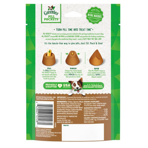 Greenies Pill Pockets Canine Peanut Butter Flavor Dog Treats, 30 Capsules - Mutts & Co.