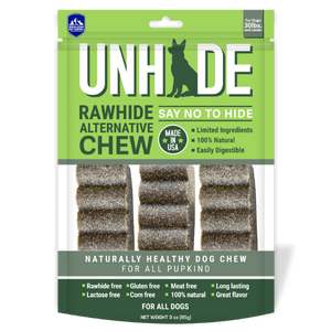 Himalayan Grain-Free Unhide Rawhide Free Dog Chews 3 oz, 3 pack
