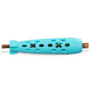 Totally Pooched Stuff n Chew Stick Dog Toy Teal 10 in