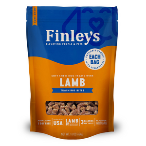 Finley's Lamb Recipe Soft Chew Training Bites Dog Treats 16 oz - Mutts & Co.