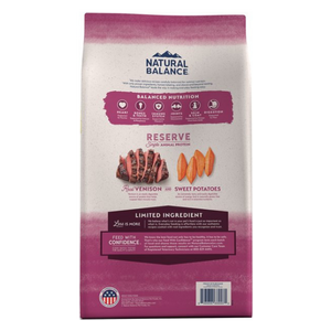Natural Balance L.I.D. Grain-Free Sweet Potato & Venison Dog Food - Mutts & Co.