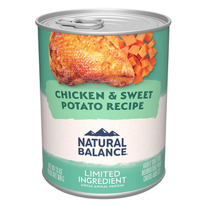 Natural Balance Limited Ingredient Diets Chicken & Sweet Potato Formula Canned Dog Food 13oz - Mutts & Co.