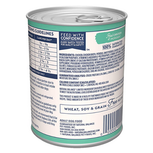 Natural Balance Limited Ingredient Diets Chicken & Sweet Potato Formula Canned Dog Food 13oz - Mutts & Co.